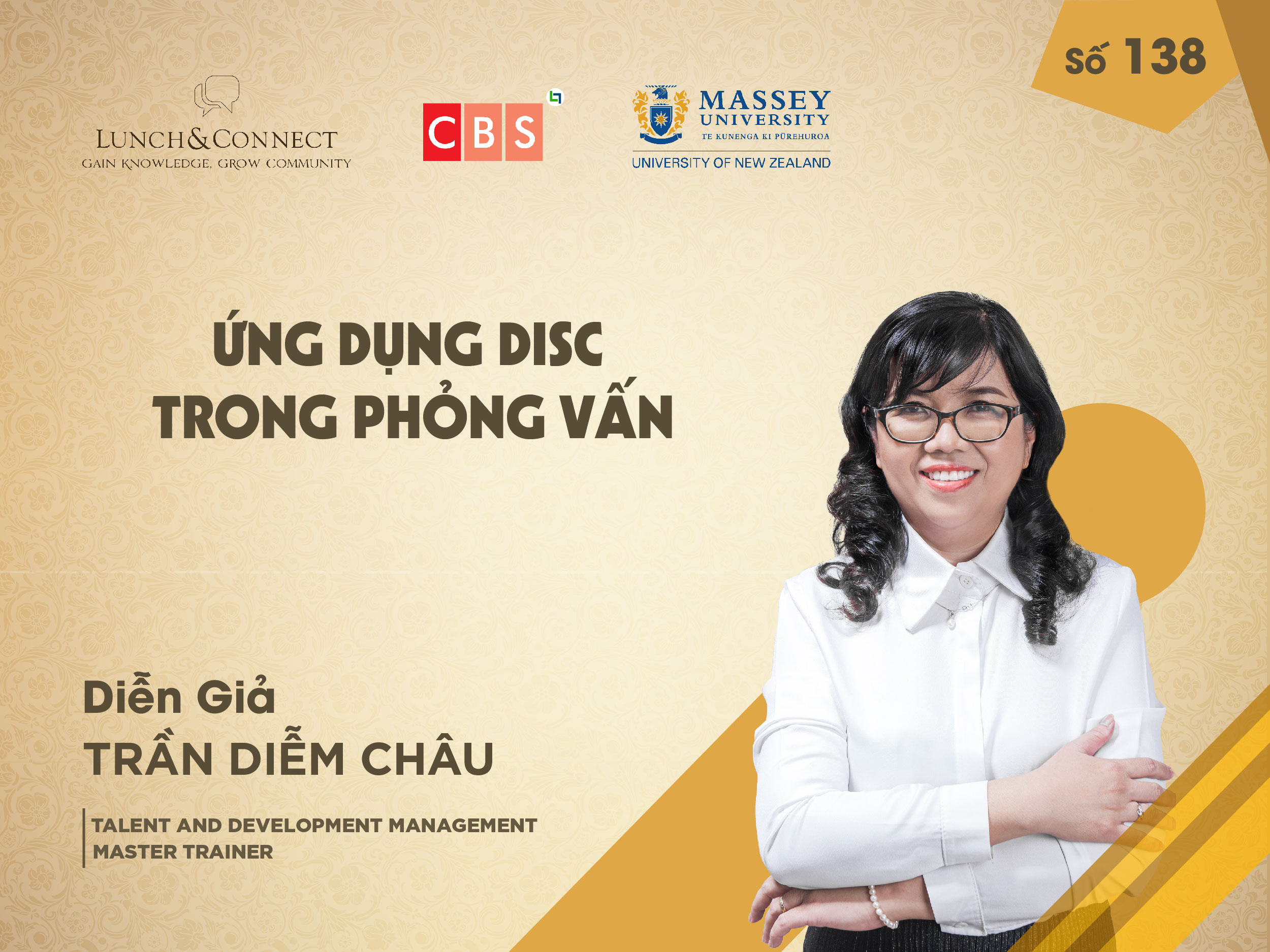 [Lunch&Connect số 138] HR COMMUNITY – ỨNG DỤNG DISC TRONG PHỎNG VẤN