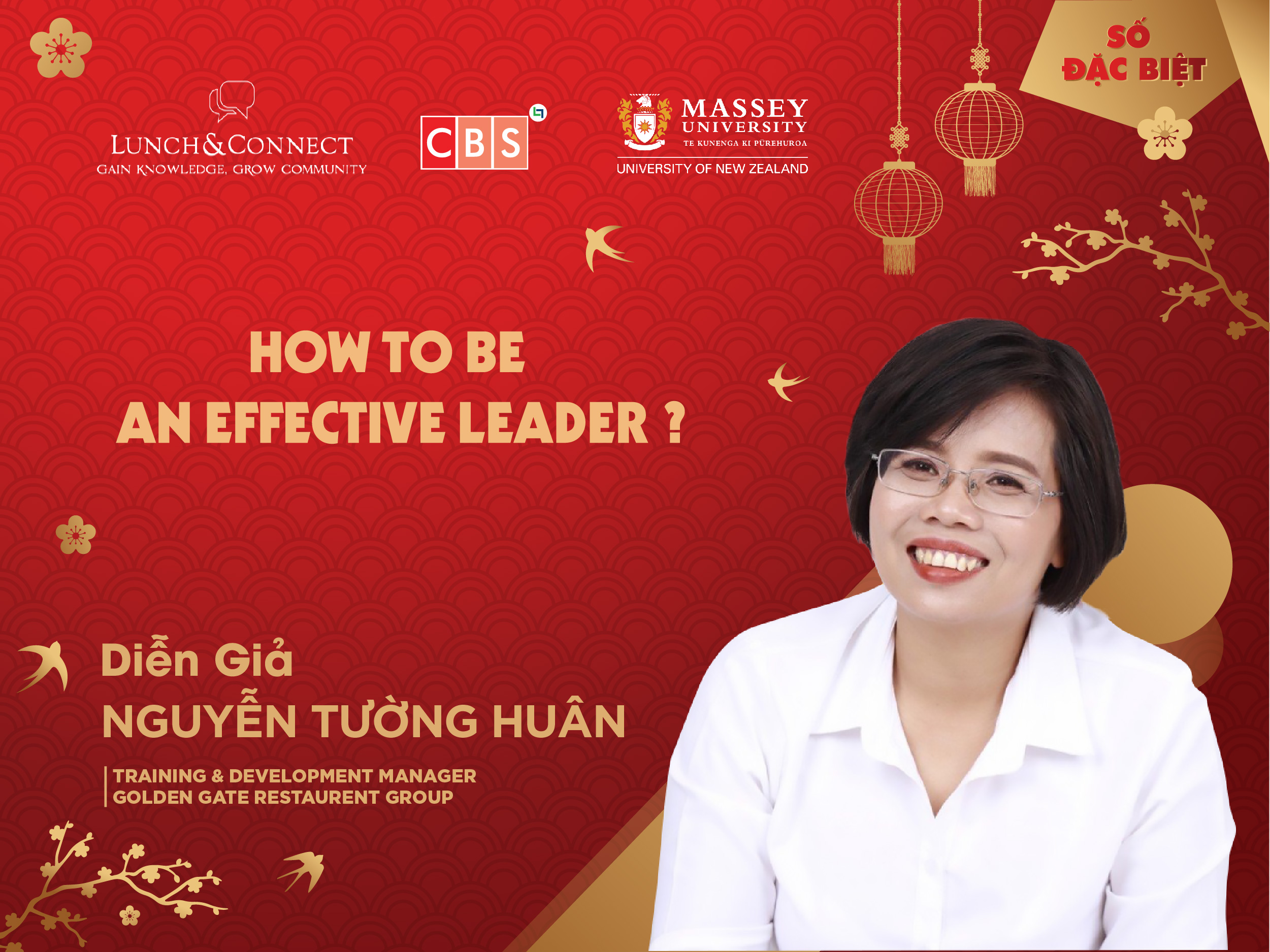 [Lunch&Connect số 142] HR COMMUNITY – HOW TO BE AN EFFECTIVE LEADER?