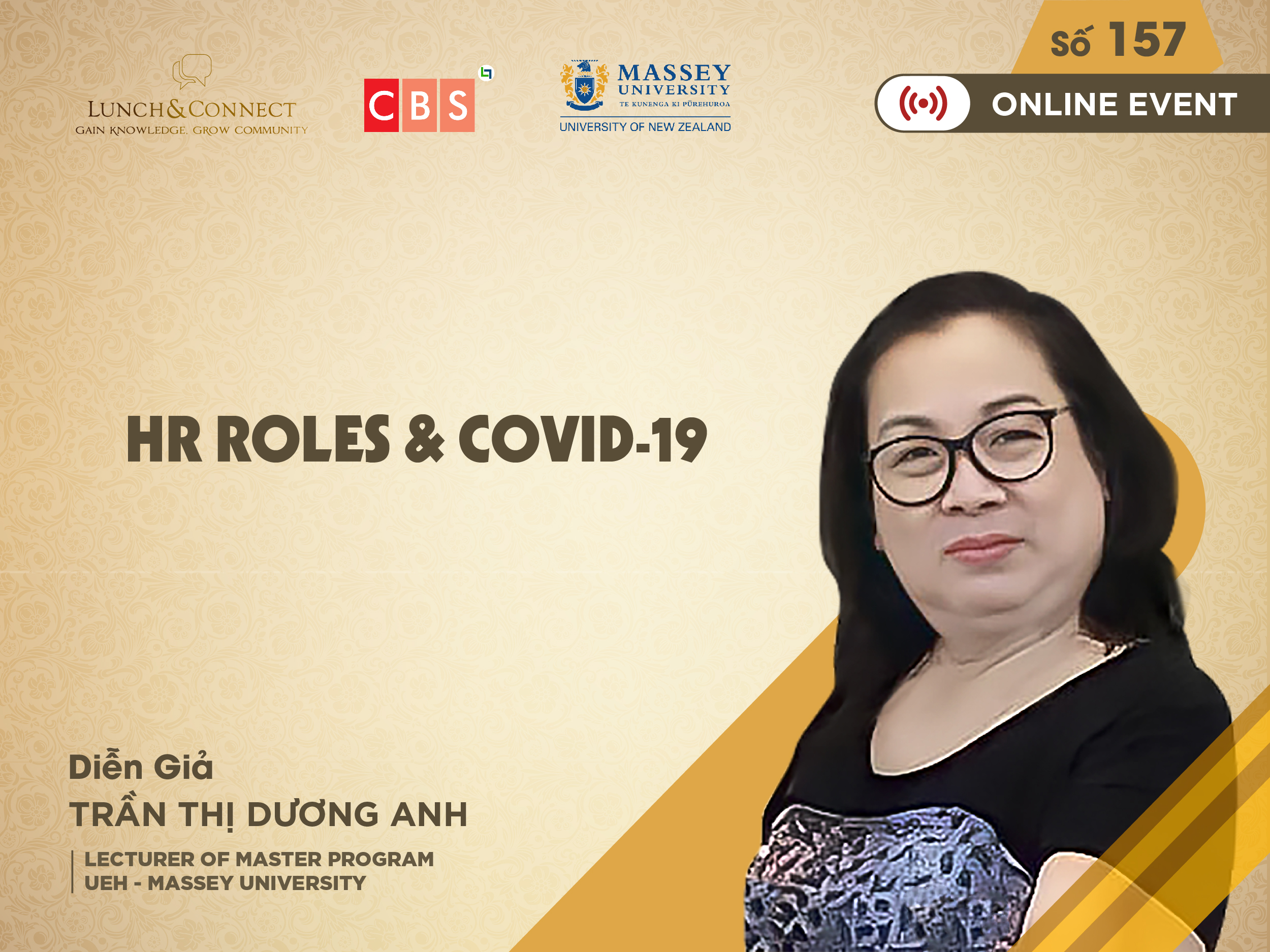 [ Lunch&Connect Số 157 ] – HR COMMUNITY – HR ROLES & COVID-19