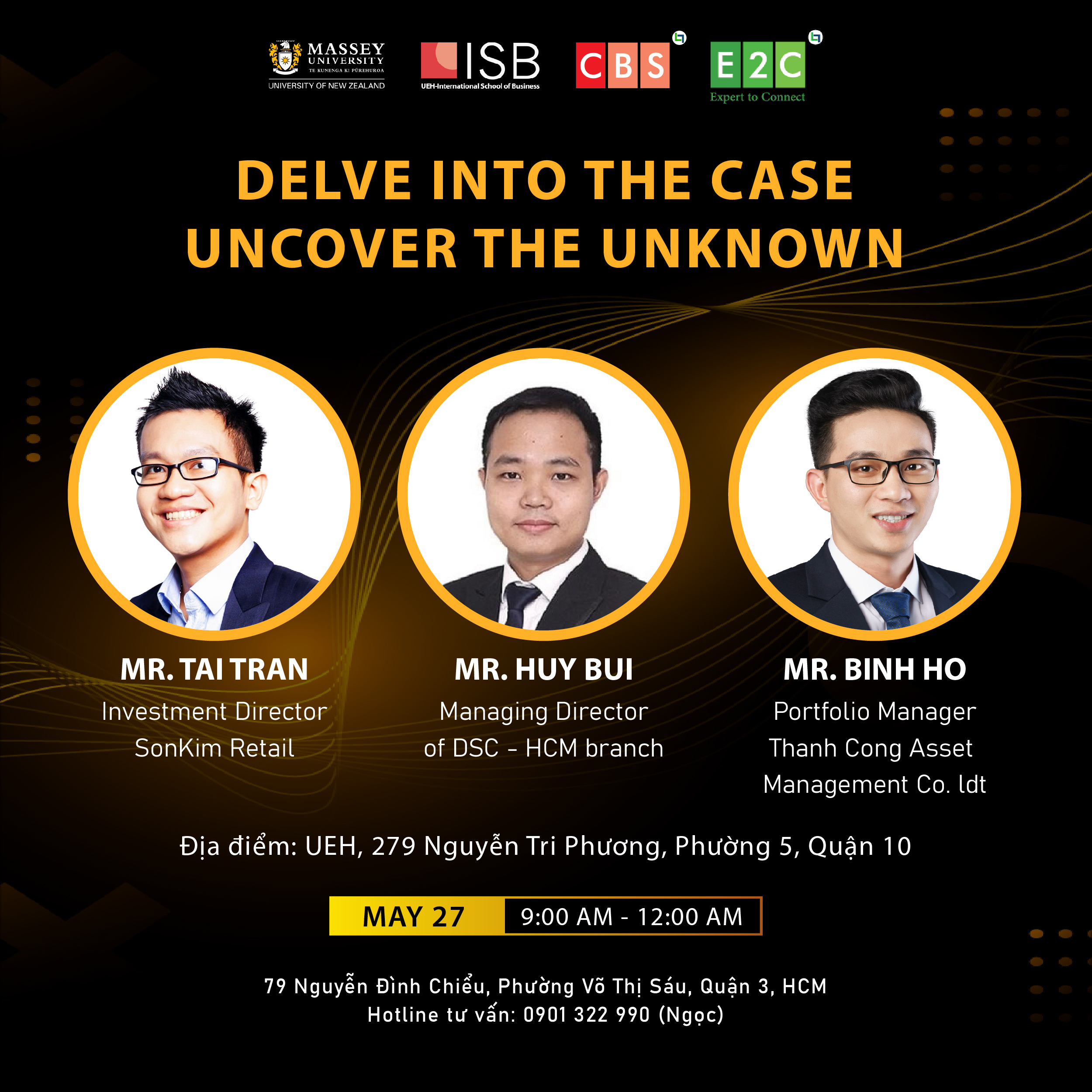 Workshop [Delve Into The Case – Uncover The Unknown]